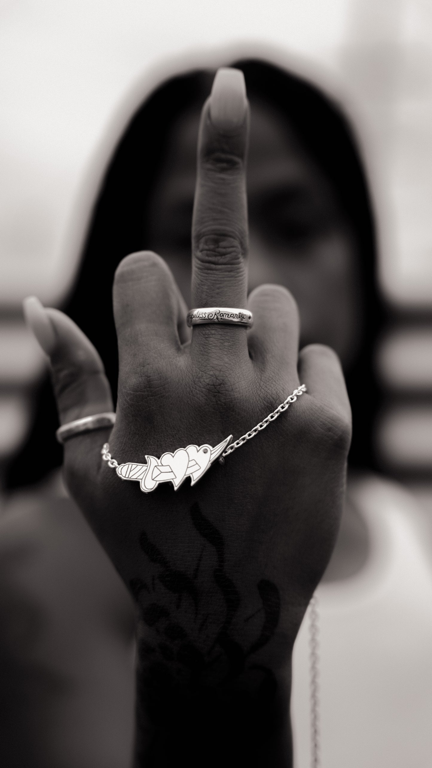 "Hopeless Romantic" Pendant - NuNu x Dead Ivy
