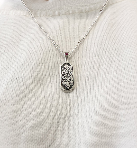 Peony Pendant