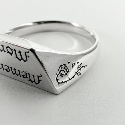 Memento Mori - Signet Ring